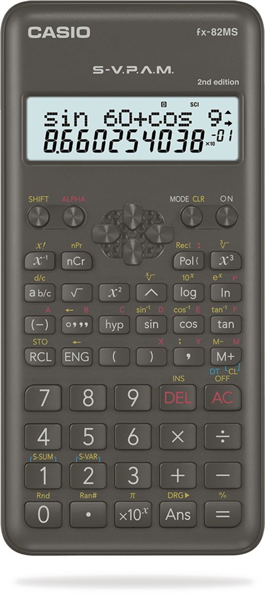 fx-82MS 2nd edition